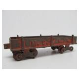 Original Antique Cast Iron Train Car - M.C. R.R.