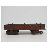 Original Antique Cast Iron Train Car - M.C. R.R.