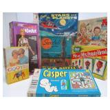 Nice Lot of Vintage Board Games & Toys