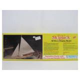 New Unbuilt Vintage SKIPJACK Wooden Display Ship Model Kit