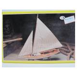 New Unbuilt Vintage SKIPJACK Wooden Display Ship Model Kit