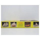 New Unbuilt Vintage SKIPJACK Wooden Display Ship Model Kit
