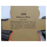 Old Vintage Halloween Decorations & Advertising Candy Box