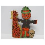 Old Vintage Halloween Decorations & Advertising Candy Box