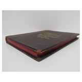 Set of Antique circa 1900 Leather Bound Books Large Illustrated Character Sketches by Brewer