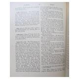Set of Antique circa 1900 Leather Bound Books Large Illustrated Character Sketches by Brewer