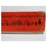 Nice Condition Vintage PLASTICVILLE Building Set w/Original Box