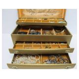 Jewelry Box Full of Vintage & Modern Jewelry - Some Signed #3