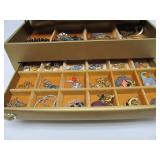 Jewelry Box Full of Vintage & Modern Jewelry - Some Signed #3
