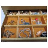 Jewelry Box Full of Vintage & Modern Jewelry - Some Signed #3