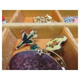 Jewelry Box Full of Vintage & Modern Jewelry - Some Signed #3