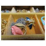 Jewelry Box Full of Vintage & Modern Jewelry - Some Signed #3