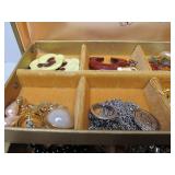 Jewelry Box Full of Vintage & Modern Jewelry - Some Signed #3