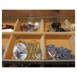 Jewelry Box Full of Vintage & Modern Jewelry - Some Signed #3
