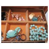 Jewelry Box Full of Vintage & Modern Jewelry - Some Signed #3