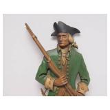 Large Vintage Metal Continental Soldier Wall Sculptures by Sexton