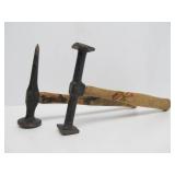 Collection of Vintage Auto Body Automotive etc Hammers