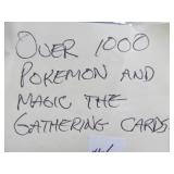 Large Lot of Over 600 Magic the Gathering Cards & Over 400 Pokemon Cards #1
