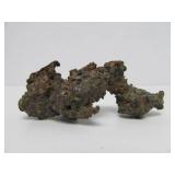 Group of 3 Stone Specimens - Green Aventurine, Iron Pyrite, Native Copper