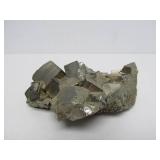 Group of 3 Stone Specimens - Green Aventurine, Iron Pyrite, Native Copper