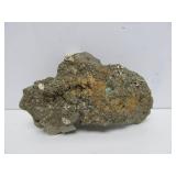 Group of 3 Stone Specimens - Green Aventurine, Iron Pyrite, Native Copper