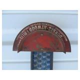 Vintage Service Station Durkee Atwood Advertising V-Belt/Fan Belt MEasuring Tool