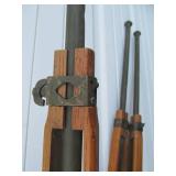 Vintage Adjustable Wood Surveyor