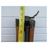 Vintage Adjustable Wood Surveyor