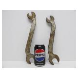 Pair of Large Antique Chicago, St. Paul, Minneapolis & Omaha Railroad Wrenches