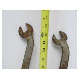 Pair of Large Antique Chicago, St. Paul, Minneapolis & Omaha Railroad Wrenches