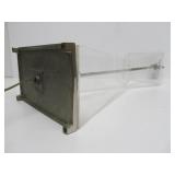 Mid Century Designer Lucite & Chrome Table Lamps by LAUREL Lamp Company