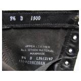 2 Pair of Vintage Black Military Boots