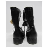 2 Pair of Vintage Black Military Boots