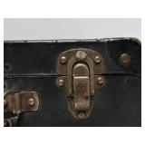 Very Cool Estate Lot Old Suitcase Full of Vintage Paper Items Postcards etc