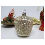 Group of Old Vintage Glass etc Christmas Ornaments