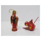 Group of Old Vintage Glass etc Christmas Ornaments