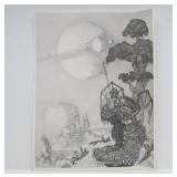 Unframed Signed Sci-Fi Fantasy Artwork Print