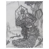 Unframed Signed Sci-Fi Fantasy Artwork Print