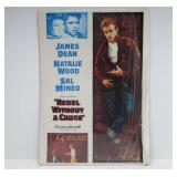 Unframed Vintage "Rebel Without a Cause" Movie Poster