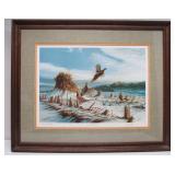 Framed Signed TERRY REDLIN Artist Proof Print - "Startled"