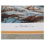 Framed Signed TERRY REDLIN Artist Proof Print - "Startled"