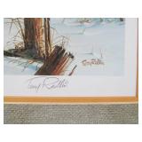 Framed Signed TERRY REDLIN Artist Proof Print - "Startled"