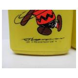 Large Group of Assorted Vintage Thermoses & 2 Lunchboxes