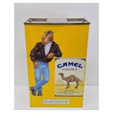 Very Cool Large Vintage 1991 CAMEL Cigarettes Advertising Metal Ashtray