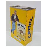 Very Cool Large Vintage 1991 CAMEL Cigarettes Advertising Metal Ashtray