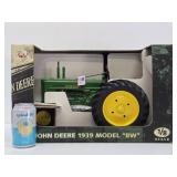 Diecast Metal JOHN DEERE 1939 Model BW Tractor - Mint in Box