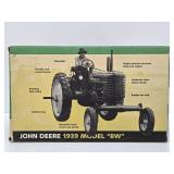Diecast Metal JOHN DEERE 1939 Model BW Tractor - Mint in Box
