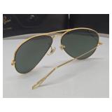 Genuine Vintage RAY BAN Aviator Sunglasses - Missing One of the Temples