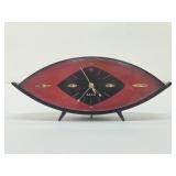 Great Looking Mid Century Atomic SAGA Desk Clock