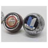 Lot of 4 Orig Old Vintage Shifter Knobs